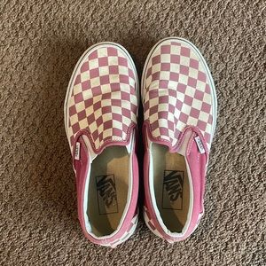 Vans, checkered slip on, sneakers